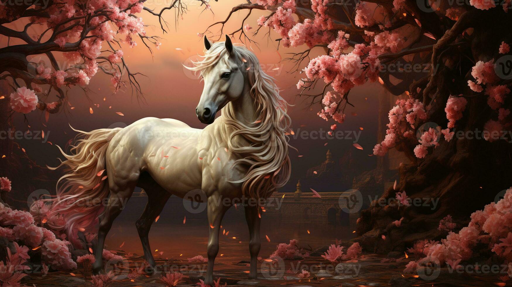 unicorn photo wallpaper