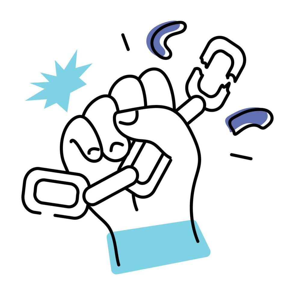 Peace and Love Doodles vector