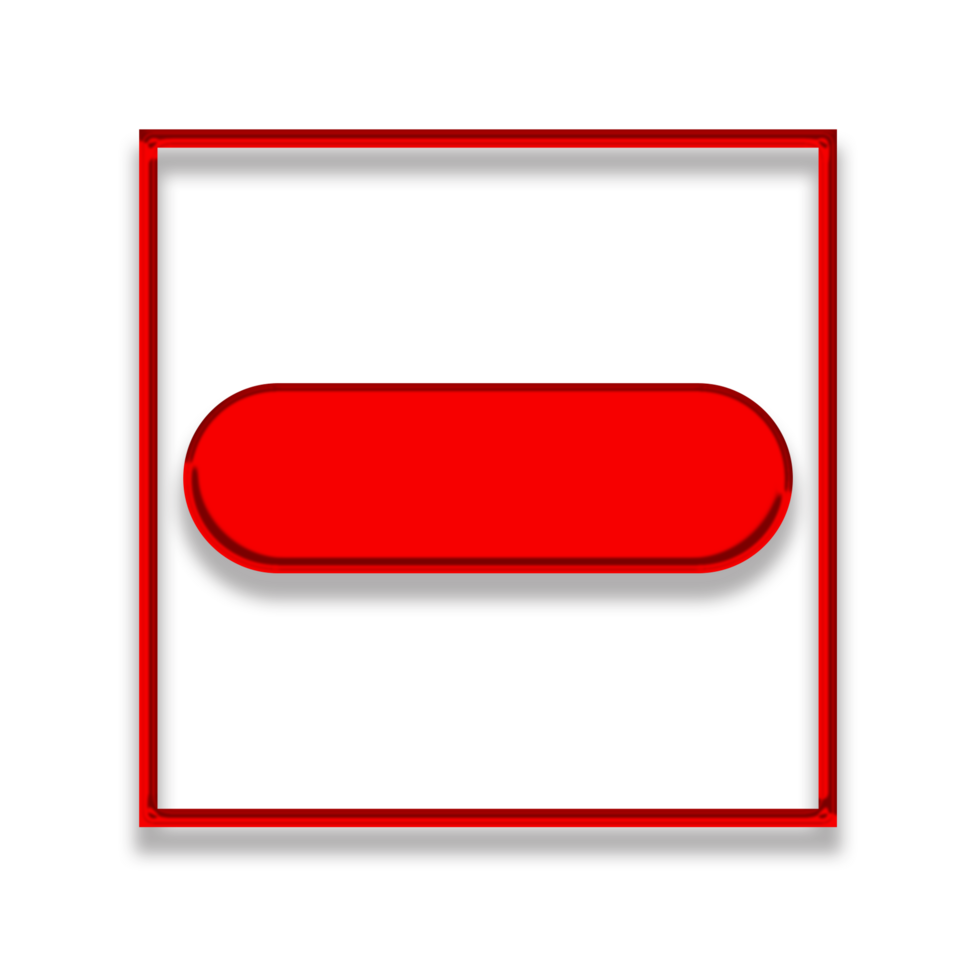 illustration of a red button png
