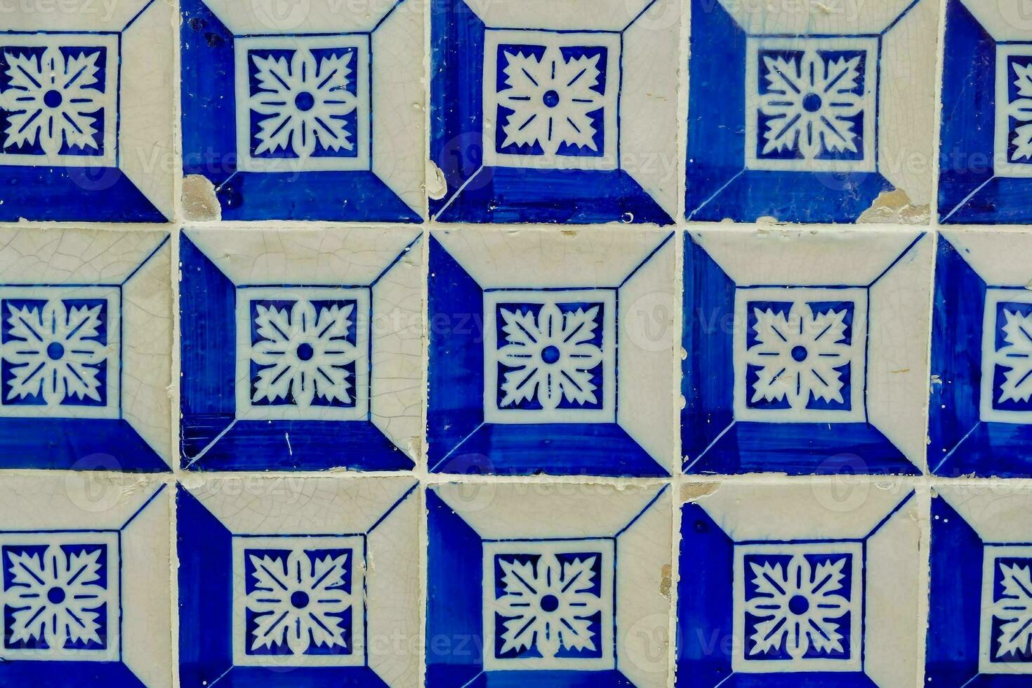 Colorful tile pattern photo