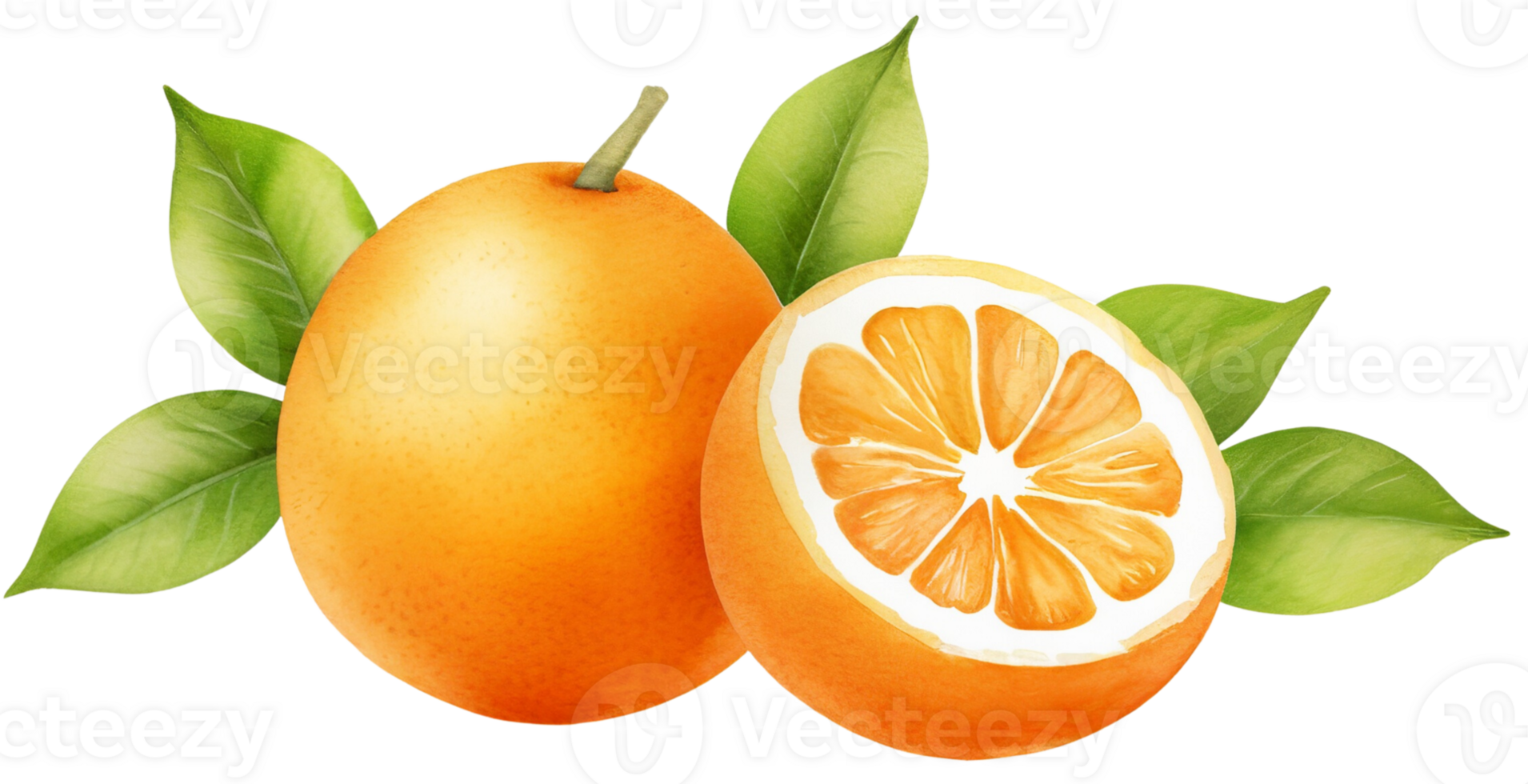 Orange. AI Generative png