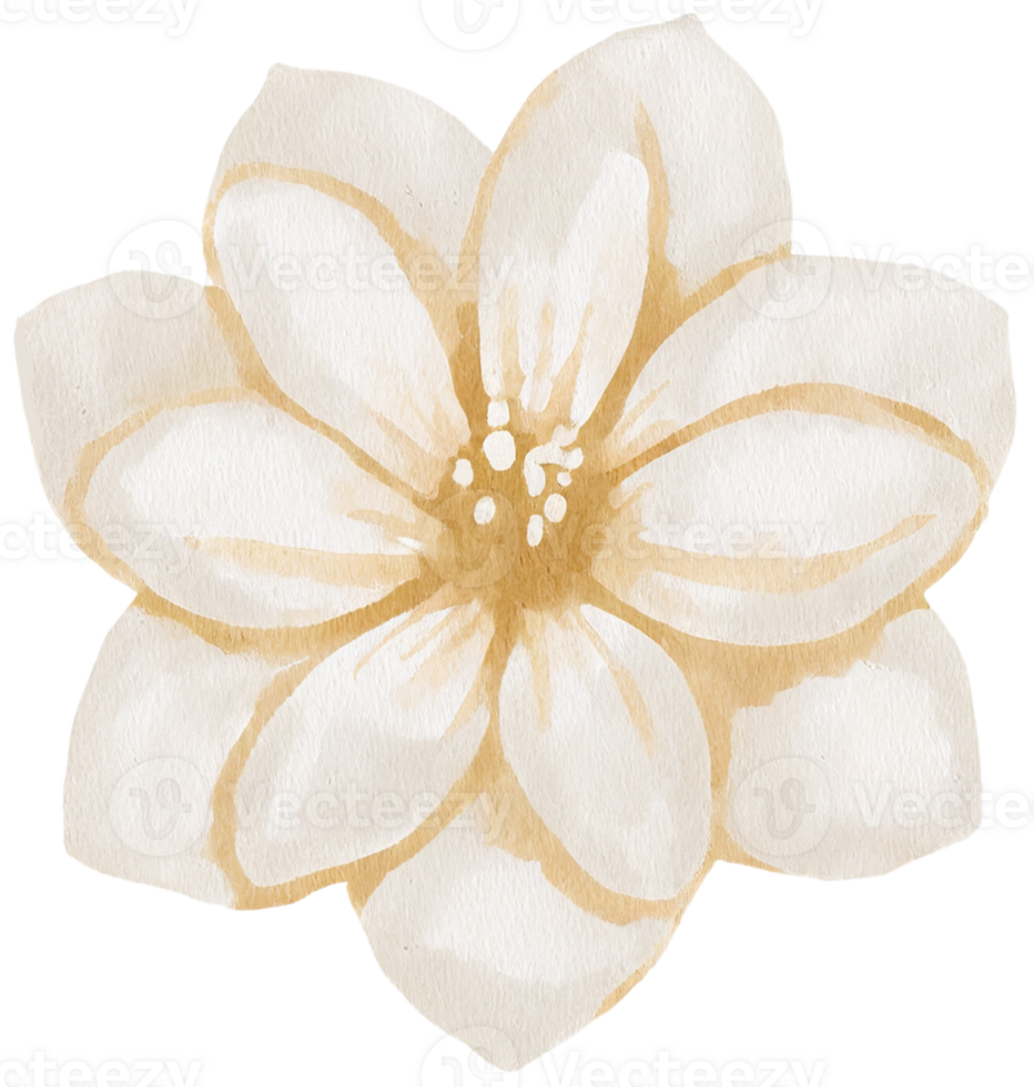 Gardenia. AI Generative png