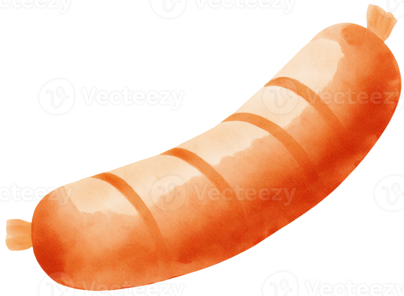 Sausages. AI Generative png