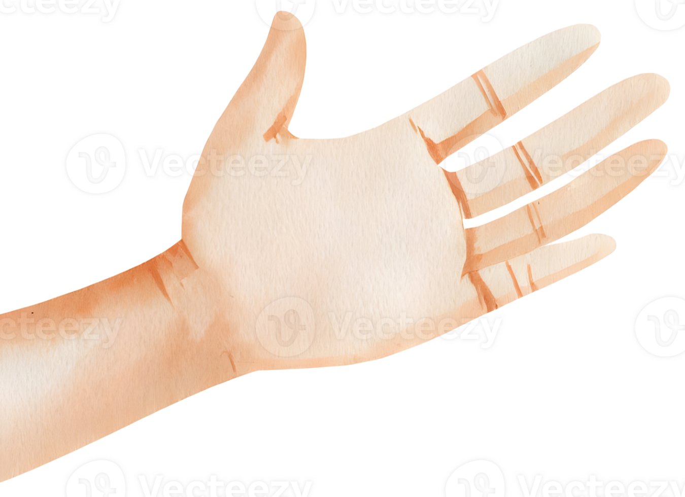 Hand. AI Generative png