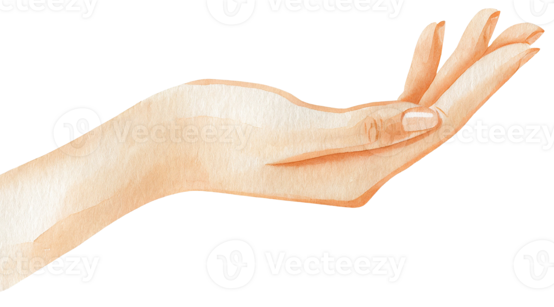 Hand. AI Generative png