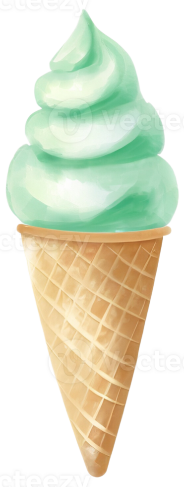 Icecream. AI Generative png