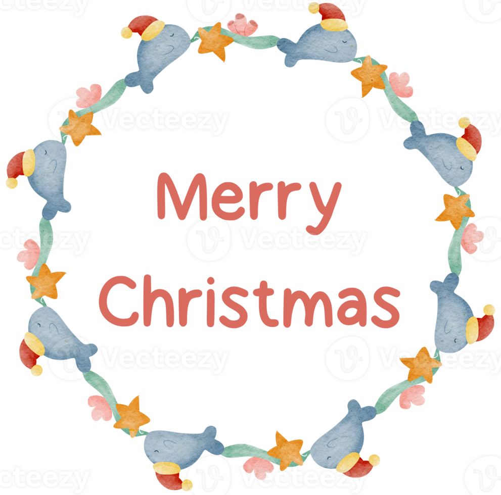 whale In Christmas png