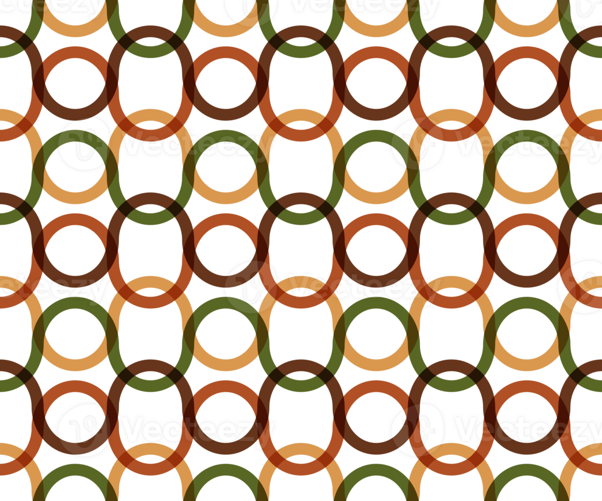 Seamless pattern serrated autumn colors png