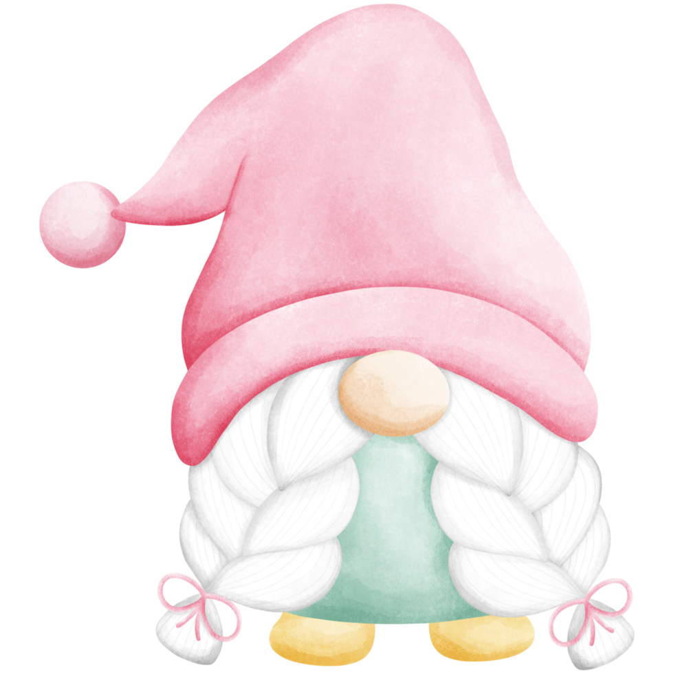 pequeño gnomo sombrero png