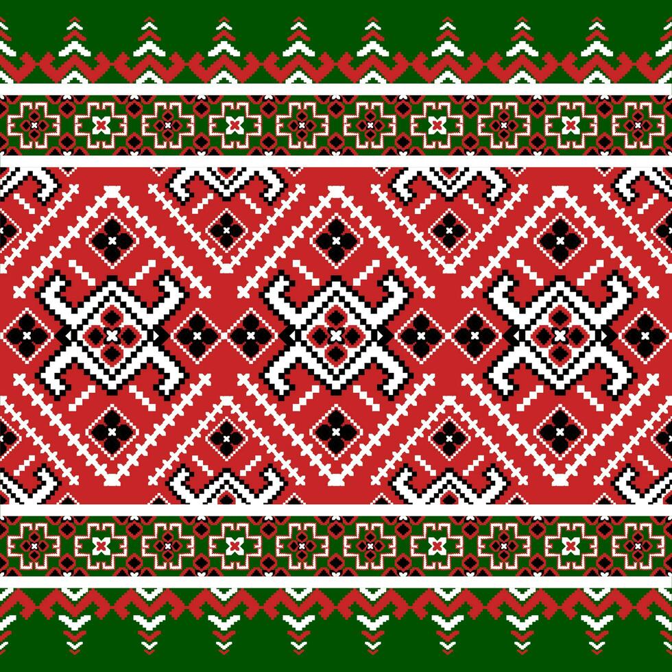 Christmas fair isle pattern background for fashion textiles, knitwear and graphics photo