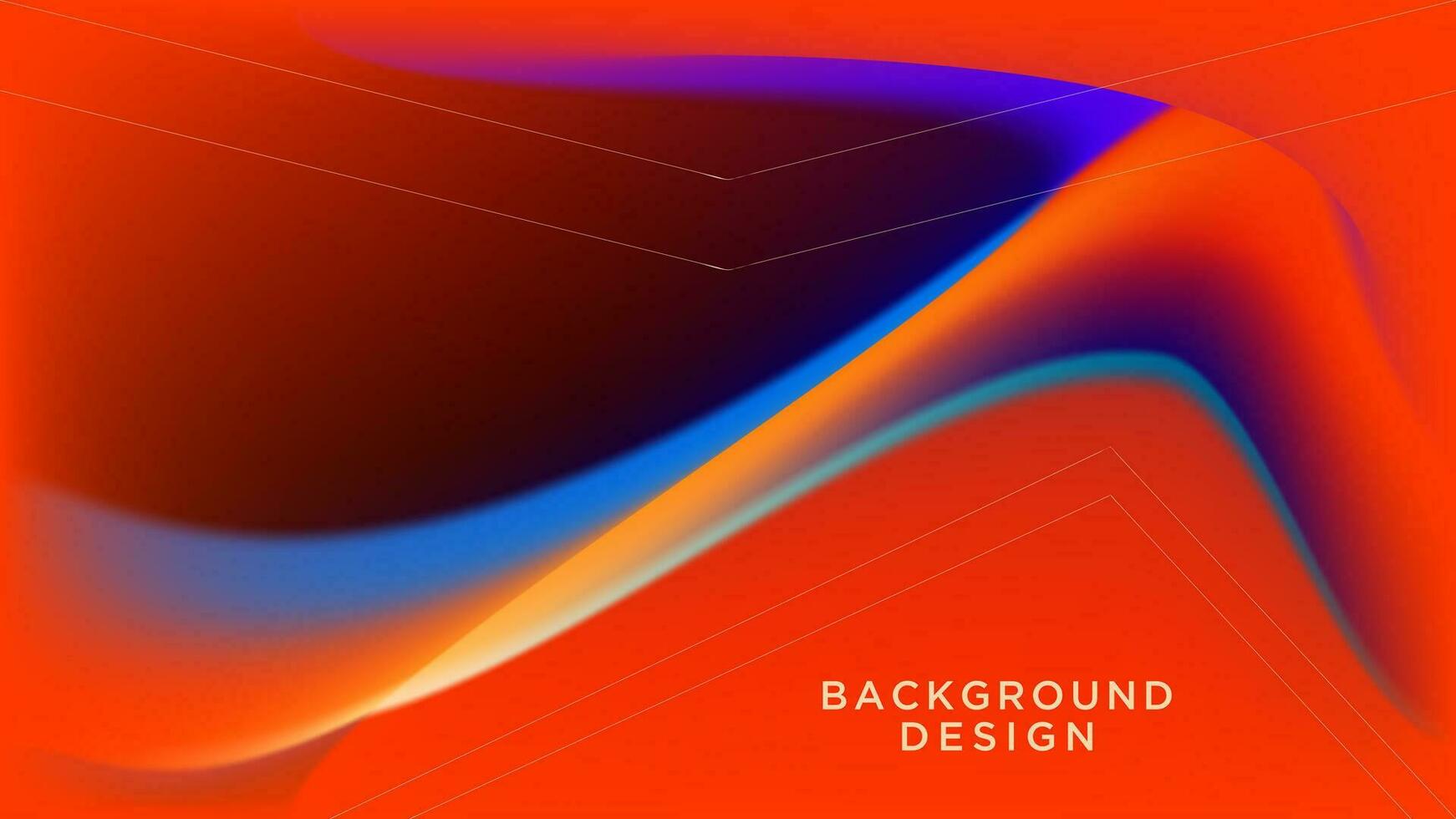 resumen antecedentes elegante degradado malla naranja suave líquido vistoso diseño vector modelo bueno para moderno sitio web, fondo de pantalla, cubrir diseño