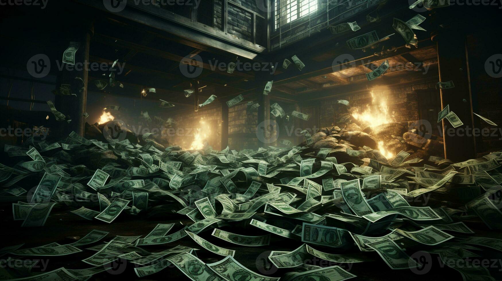 money pile background photo