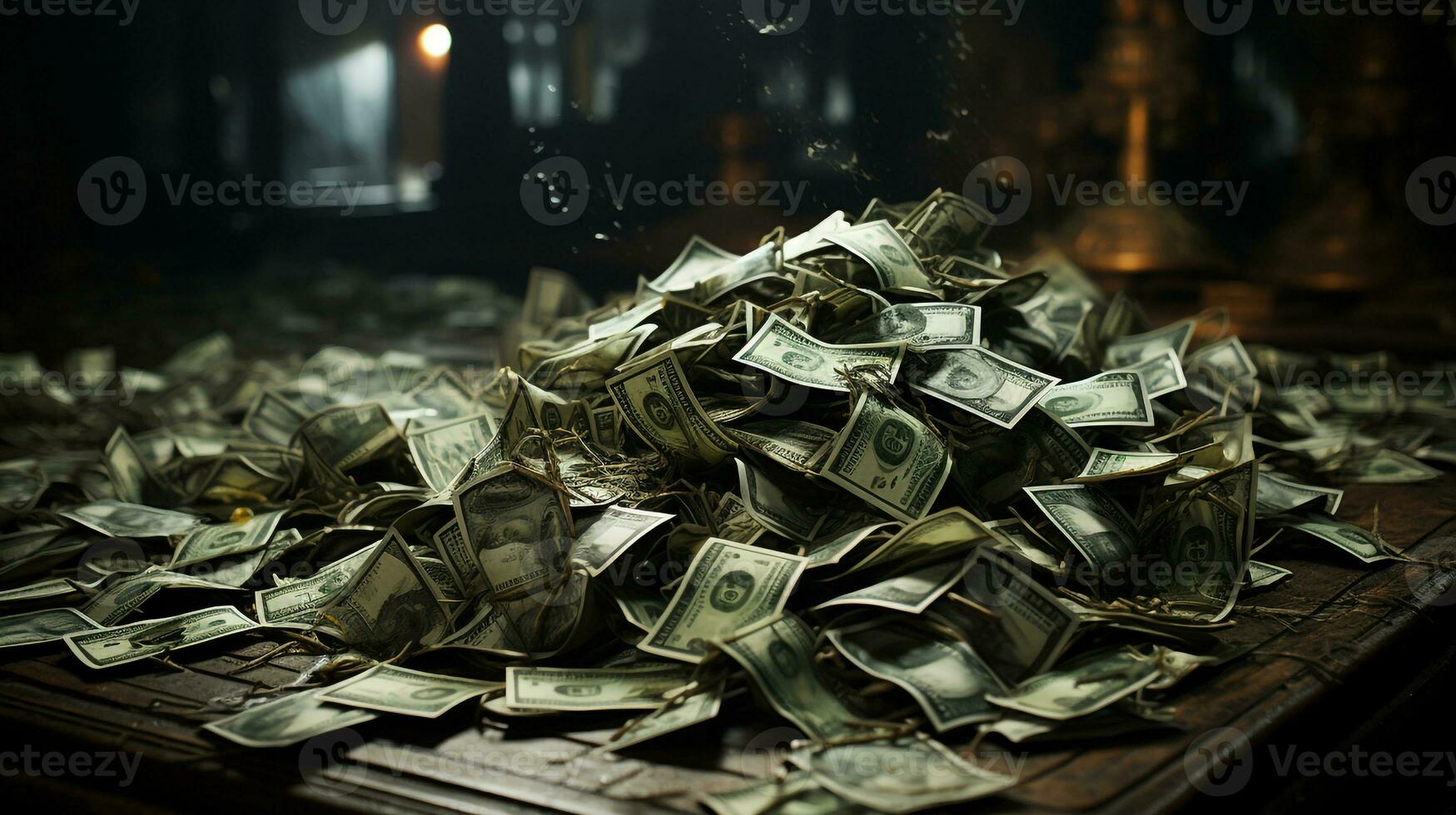 money pile background photo