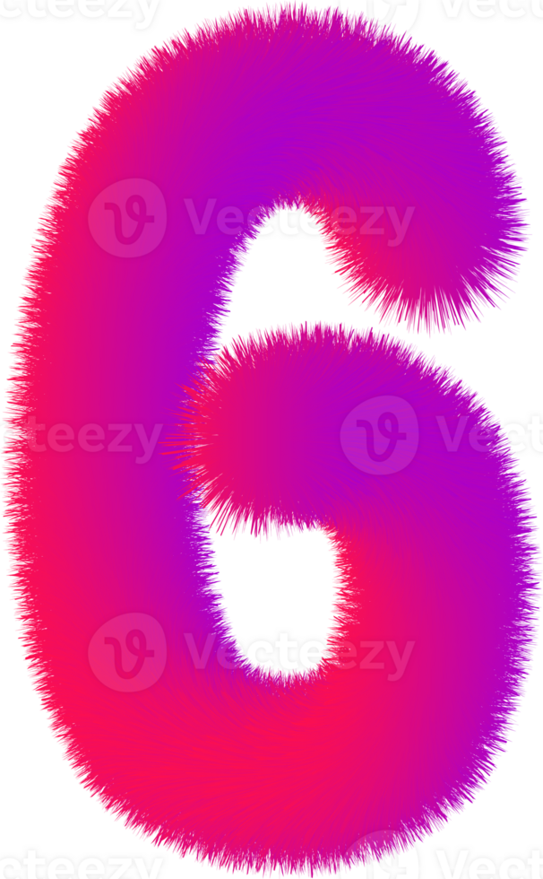 Number illustration. Hand drawn picture png