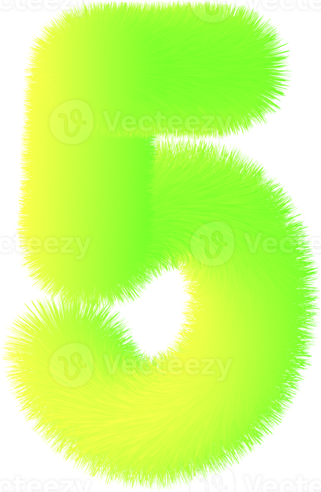 Number illustration. Hand drawn picture png