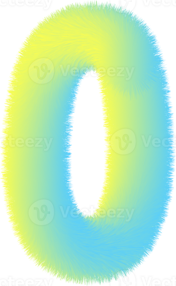 Number illustration. Hand drawn picture png