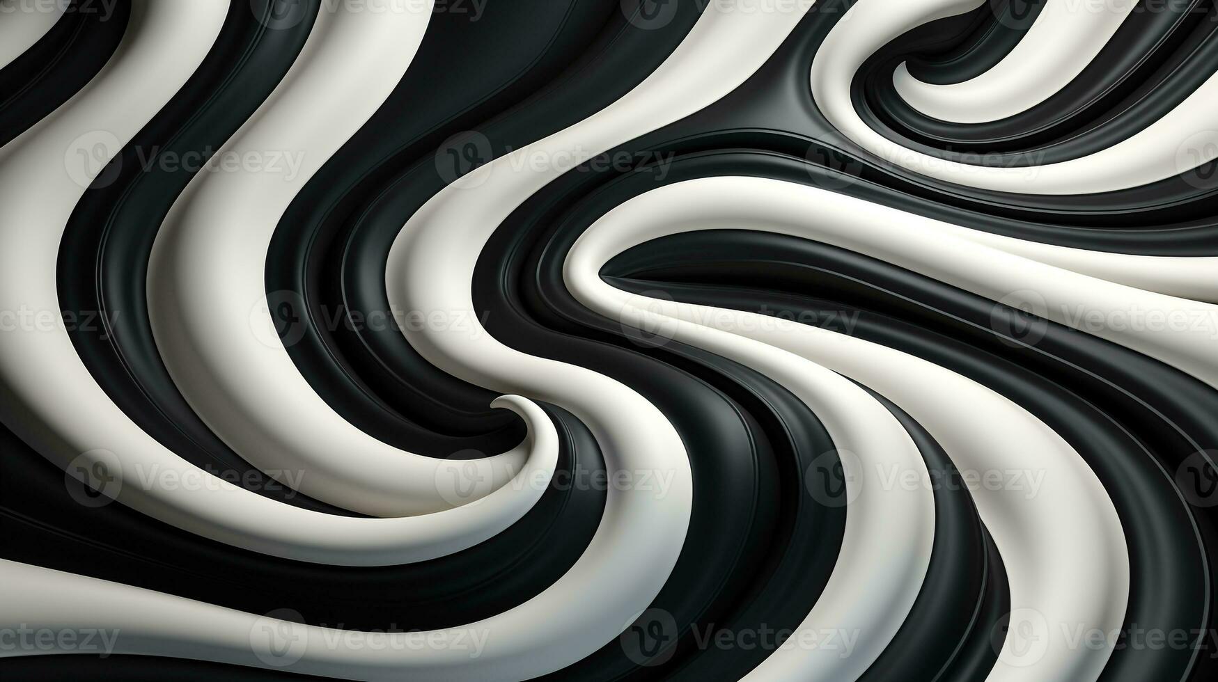 Hypnotic black and white background photo