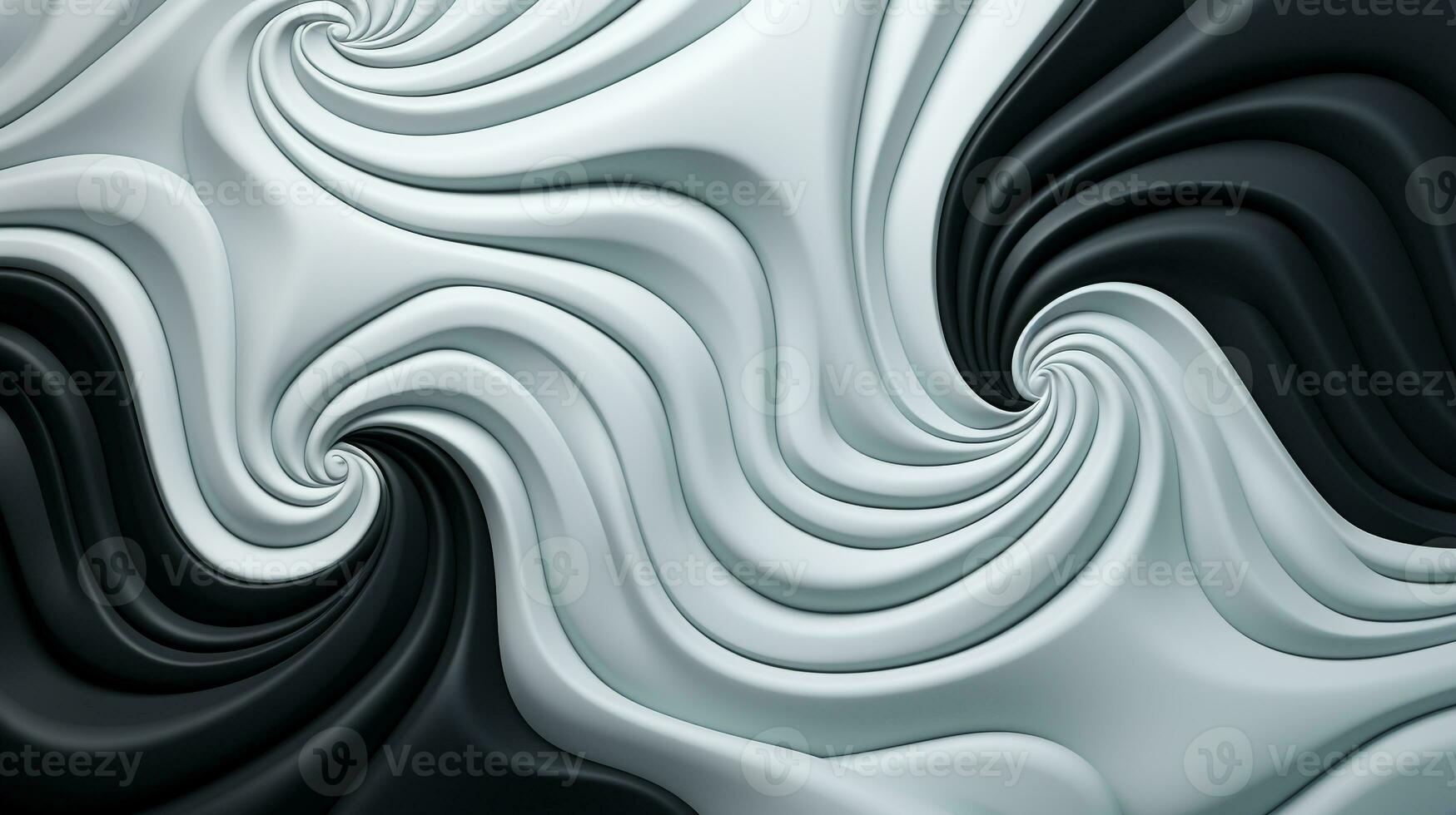 Hypnotic black and white background photo