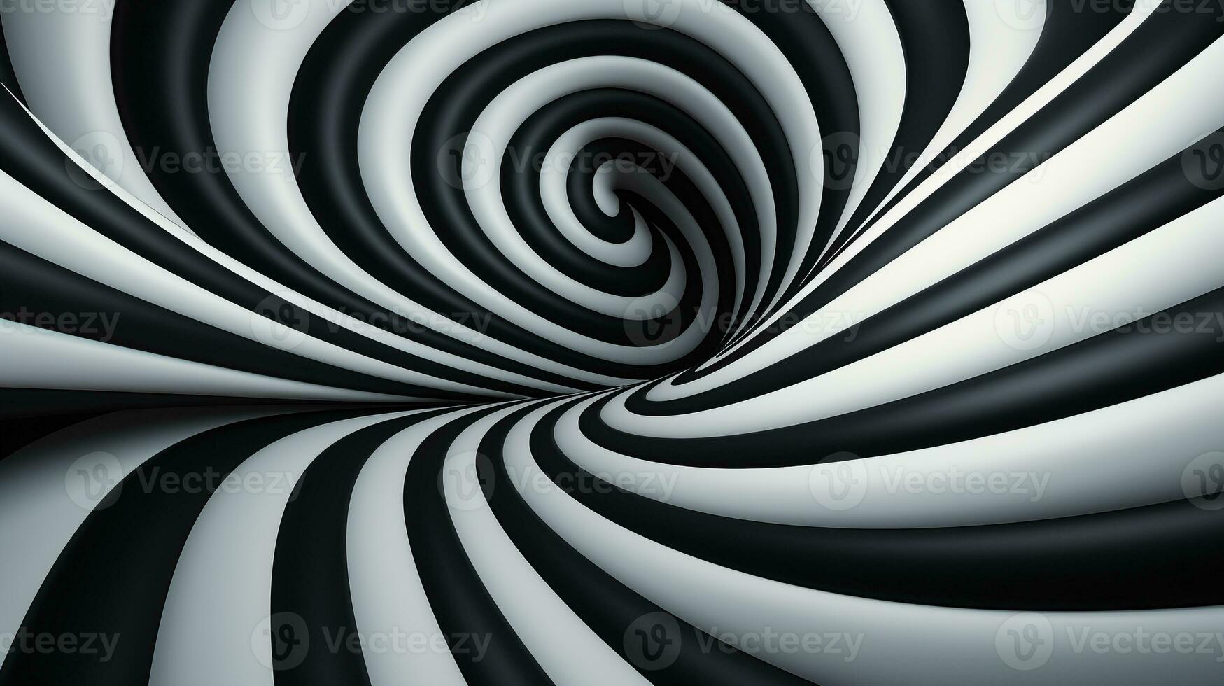 Hypnotic black and white background photo