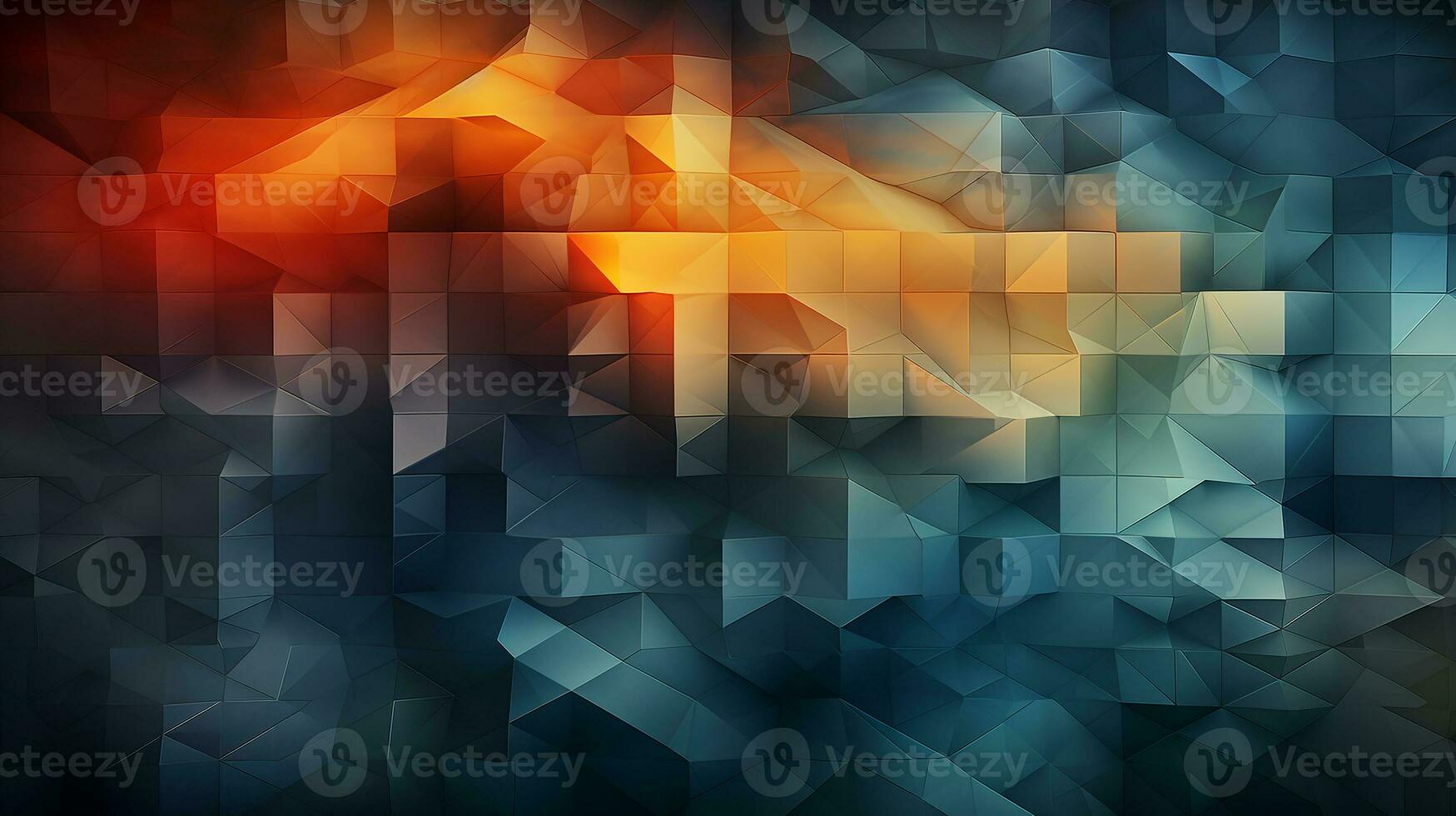 full color geometric background photo