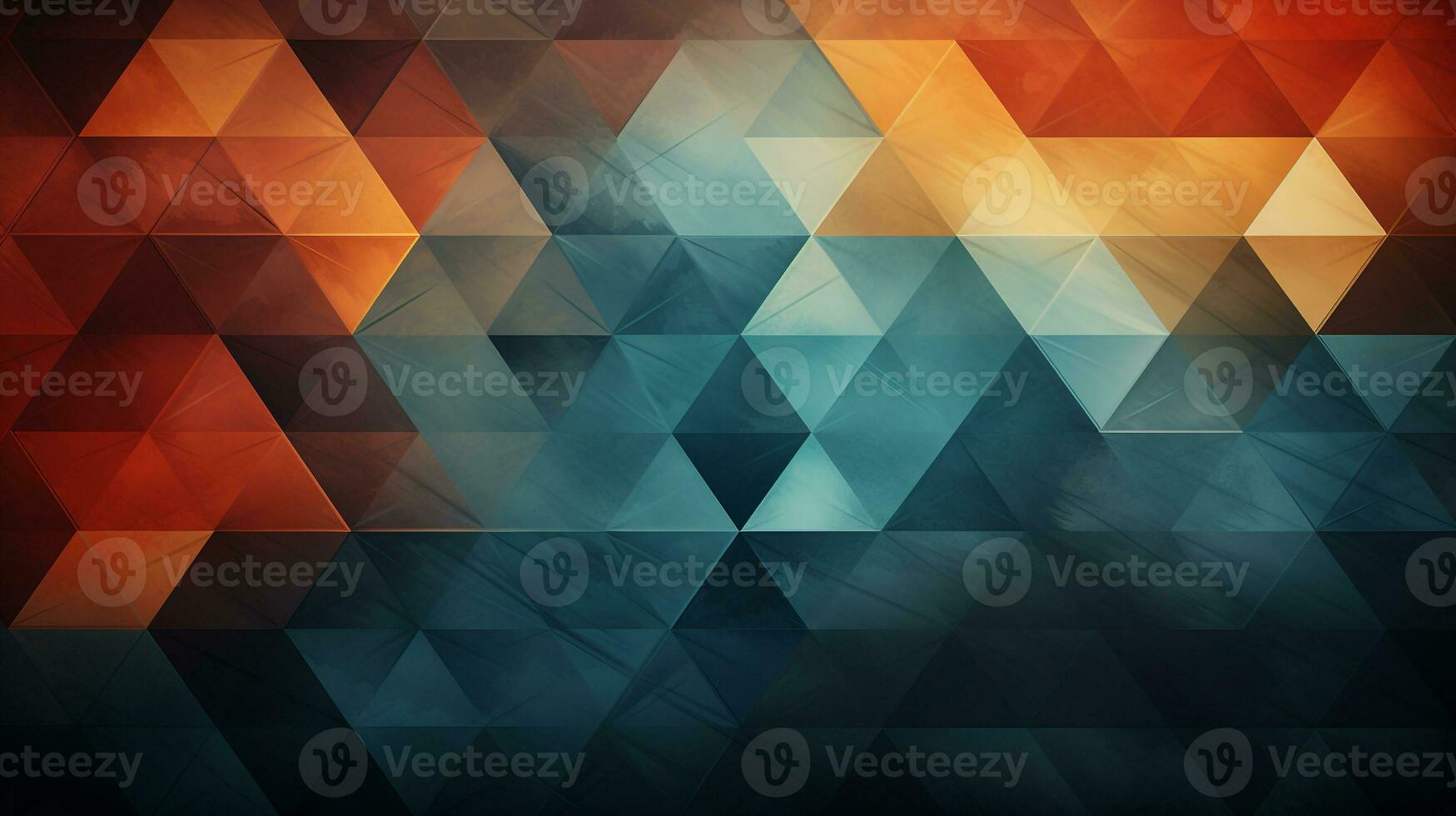 full color geometric background photo