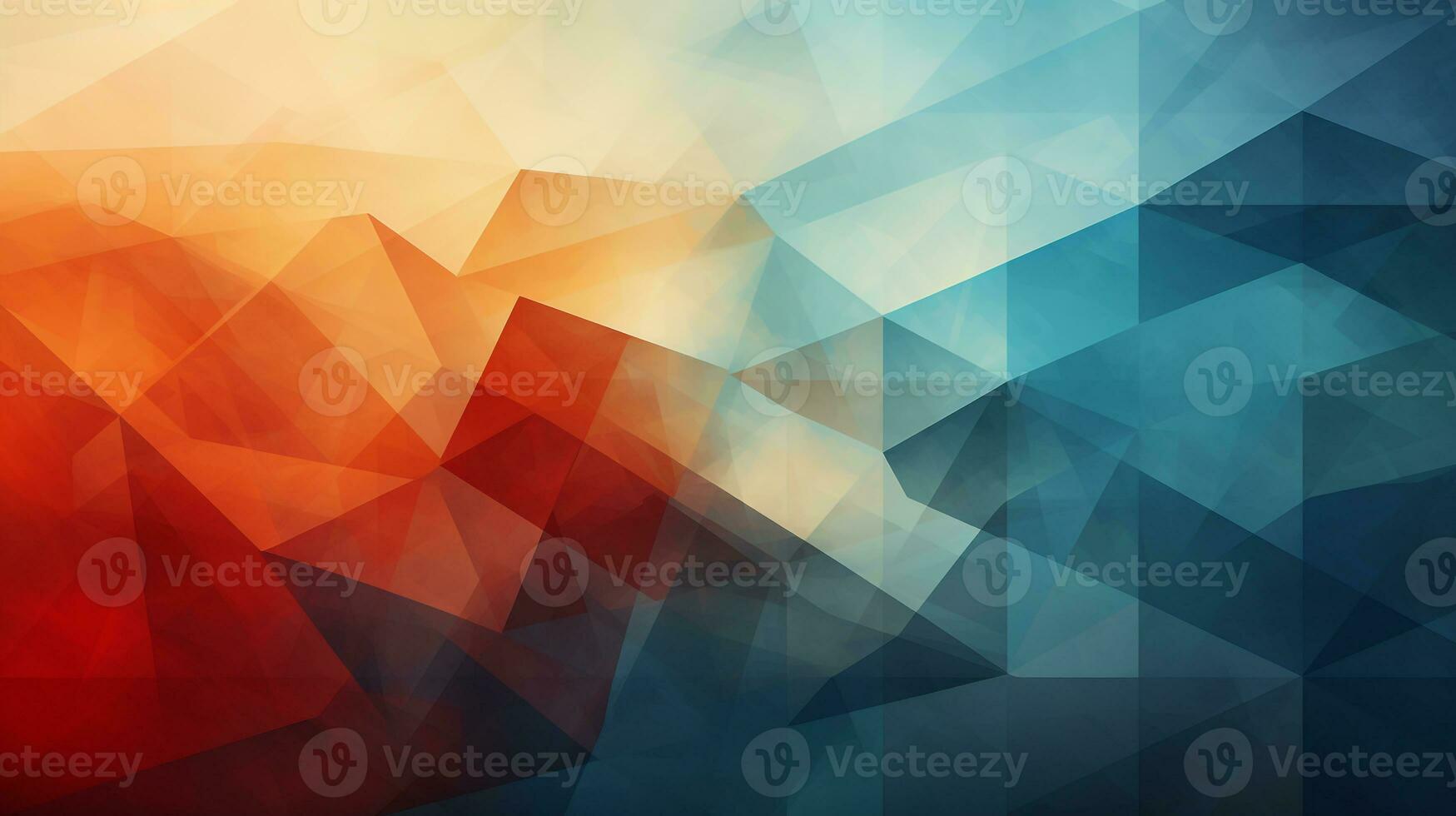 full color geometric background photo