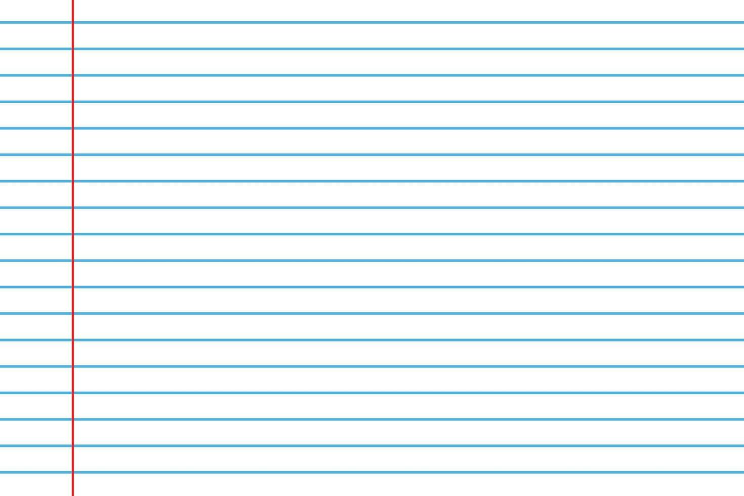 Blank white worksheet notebook and back to school vector design.