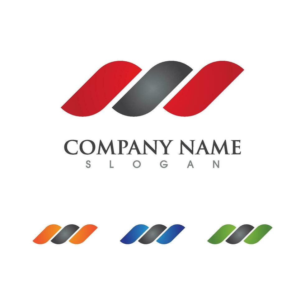 logotipo de vector de unidad abstracta corporativa empresarial