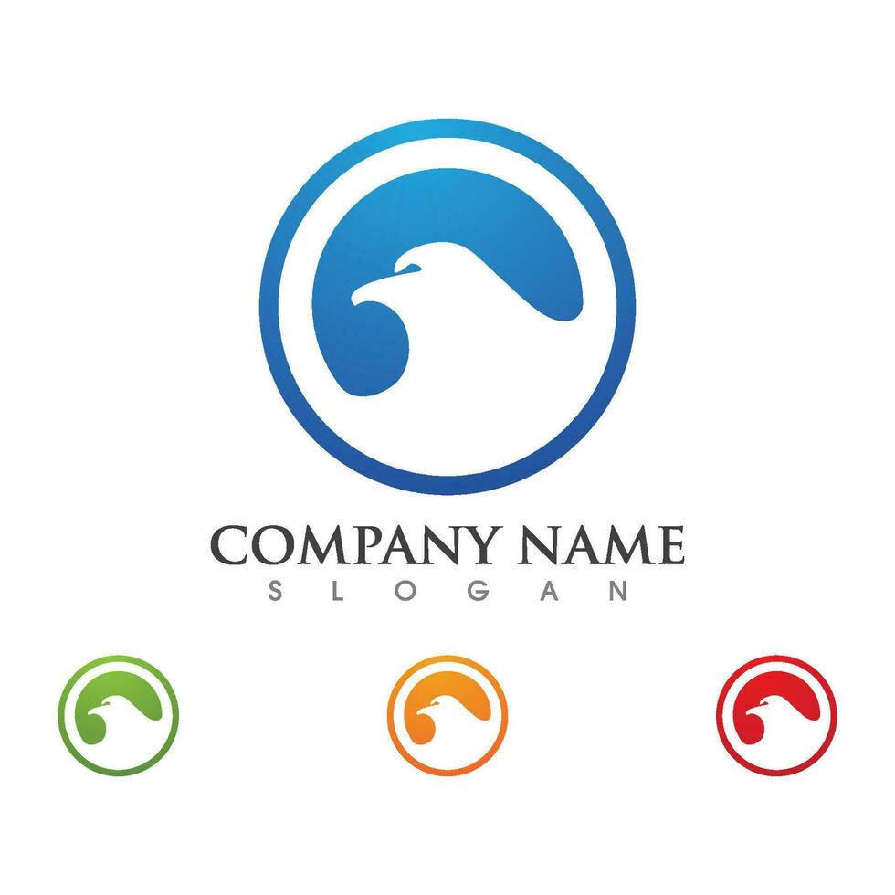 Falcon Logo Template vector