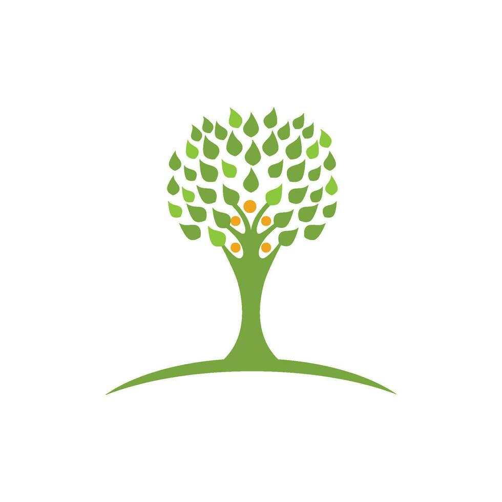 Tree branch vector ilustration design