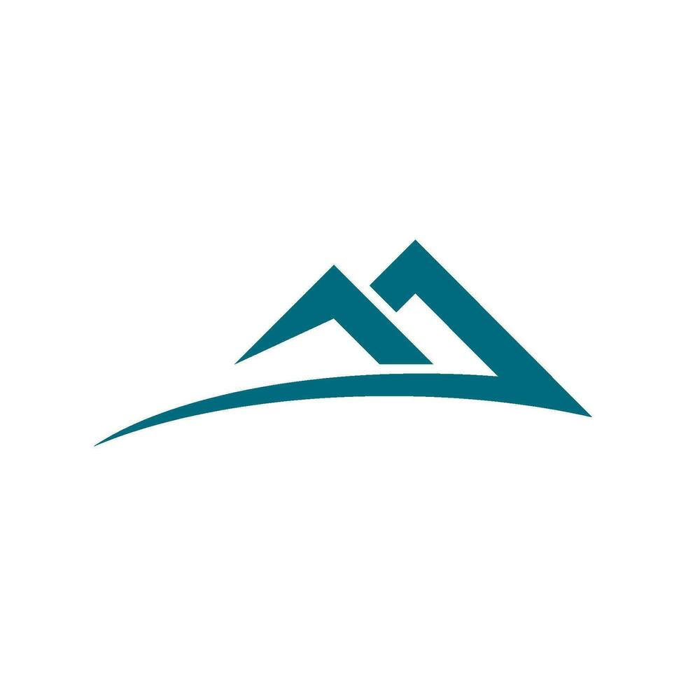 Mountain icon Logo vector