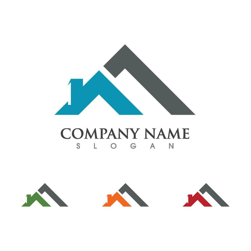 Property and Construction Logo design vector