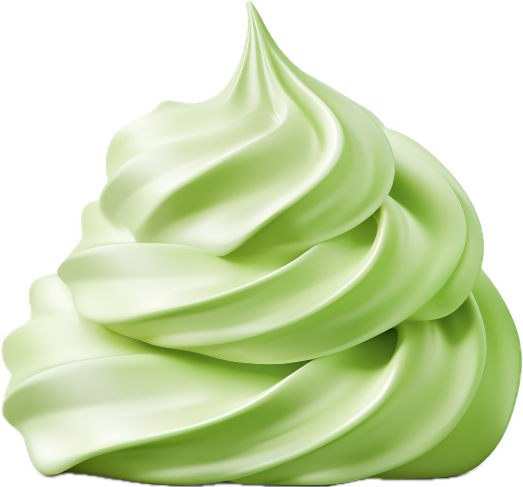 verde azotado crema png con ai generado.