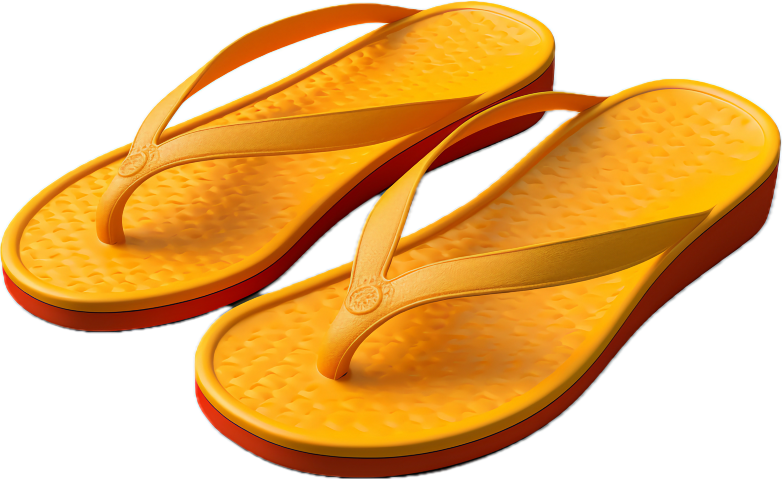 Flip flop png with AI generated.