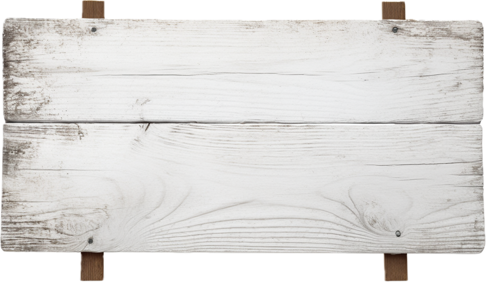 White wooden sign png with AI generated.