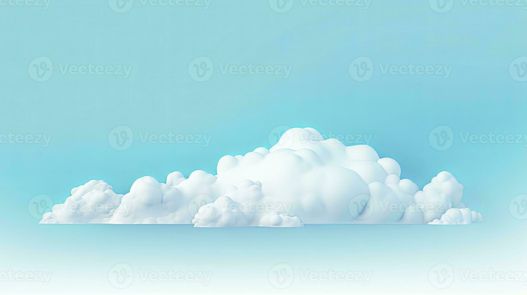 mínimo sitio web antecedentes con nube compartiendo como el tema , generado por ai foto