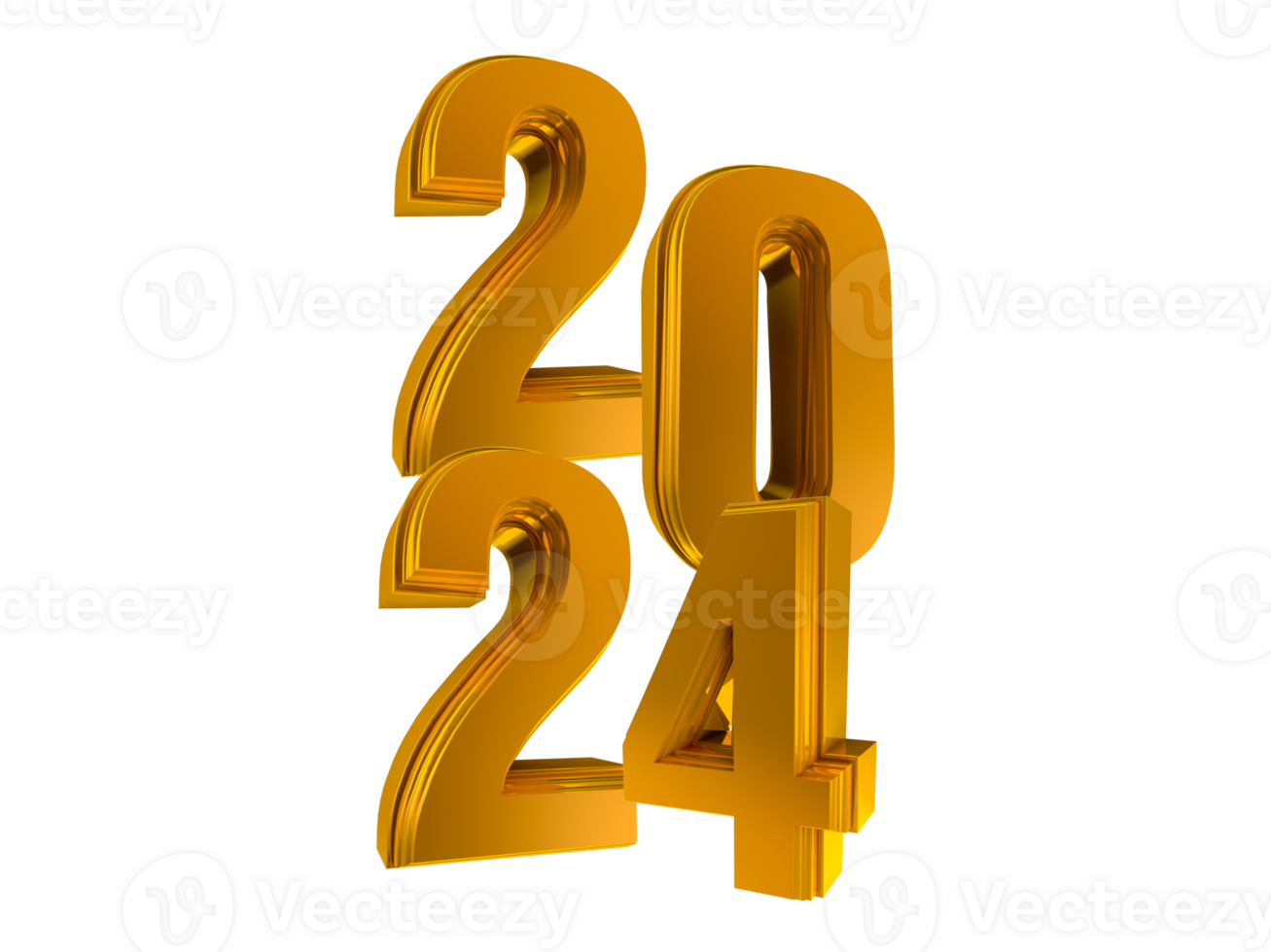 Happy new year 2024 33889184 PNG