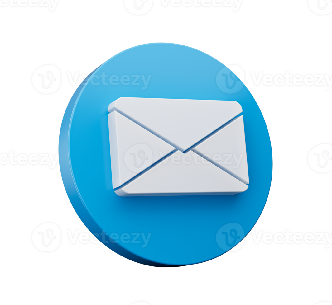 notification message bleu icône bulle symbole ou Nouveau contact alerte bavarder et la toile