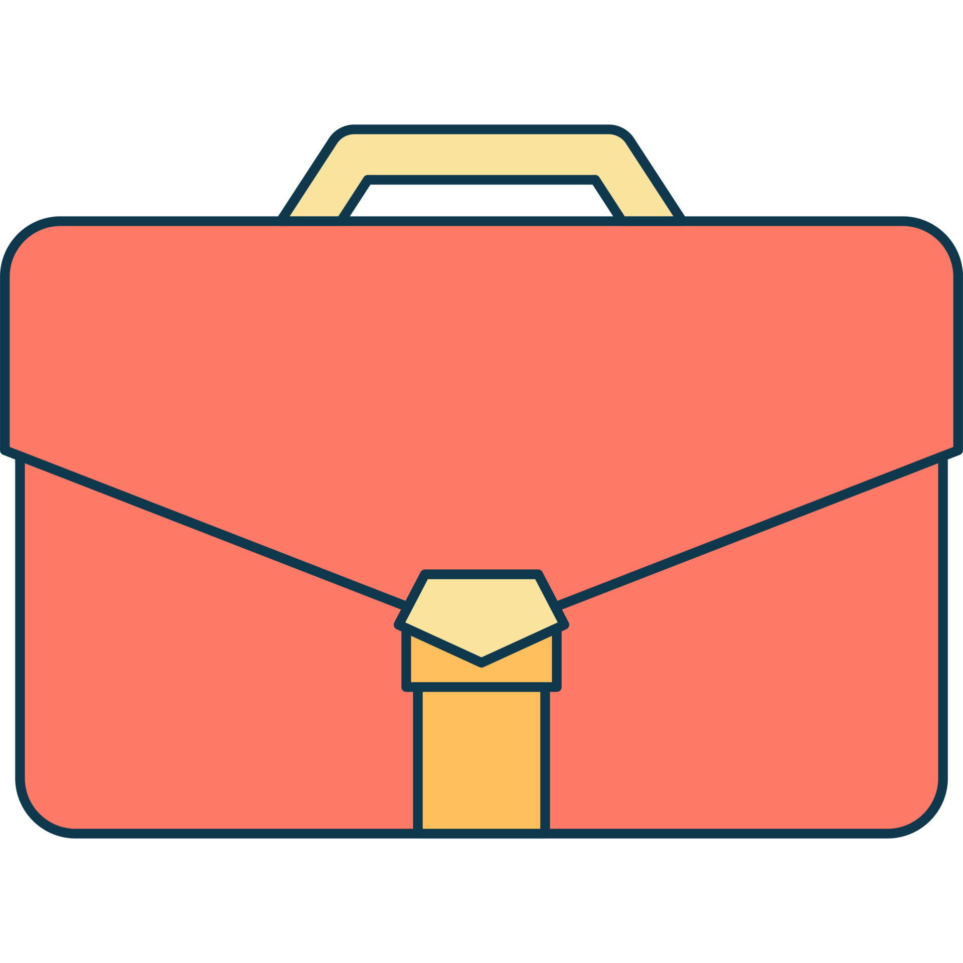 Suitcase Banking Icon Flat Illustration PNG Transparent Background 33890528 PNG