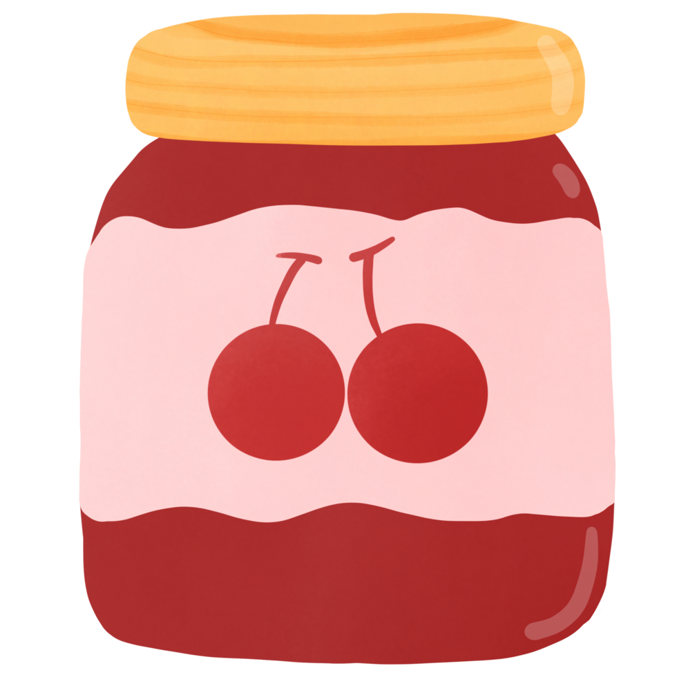 Cereza mermelada png. png