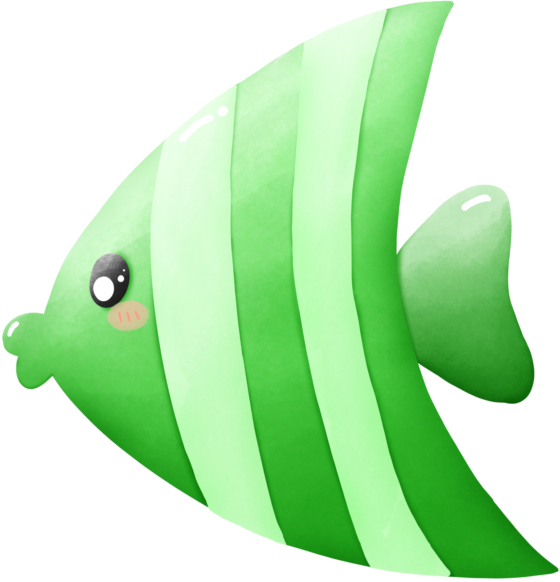 Green sea fish 33890870 PNG
