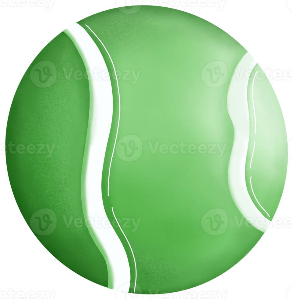 Tennis balls are a type of sports equipment. 33890874 PNG