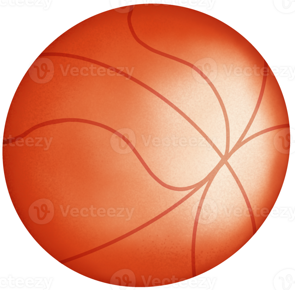 A basketball ball is a type of sports equipment. 33890888 PNG