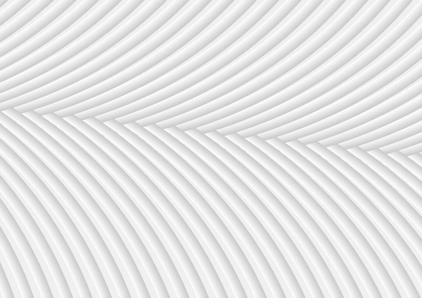 Grey paper waves abstract technology geometric background vector