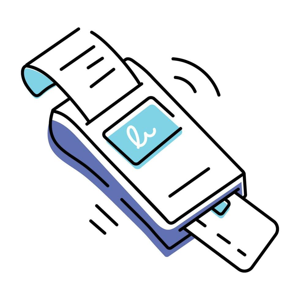 Security and Encryption Doodle Icon vector