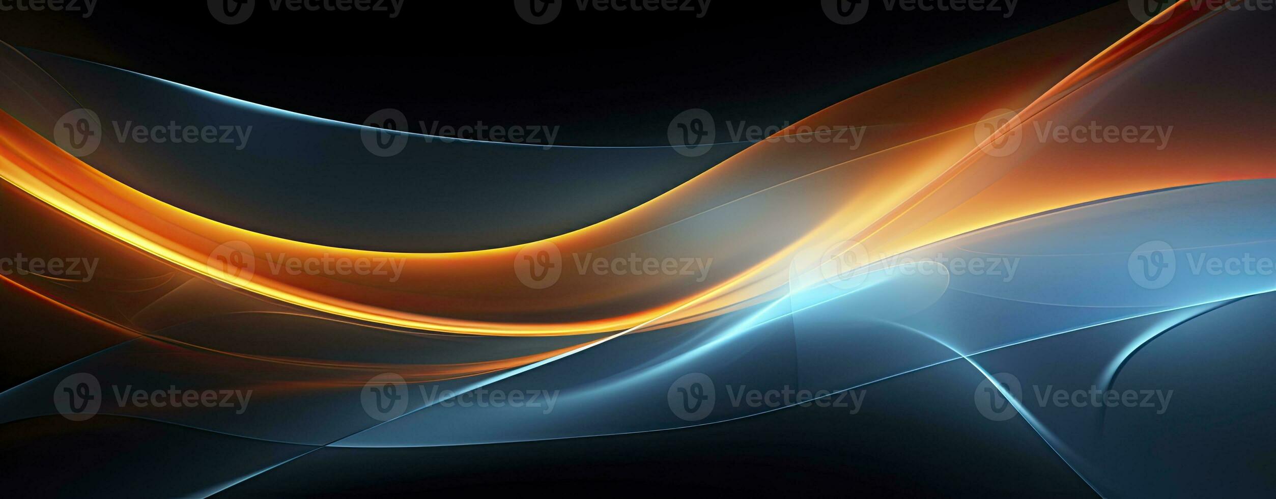 Abstract dark light background. AI Generated photo