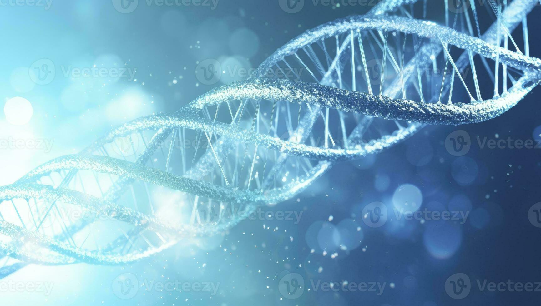 The Blue DNA.AI Generated photo