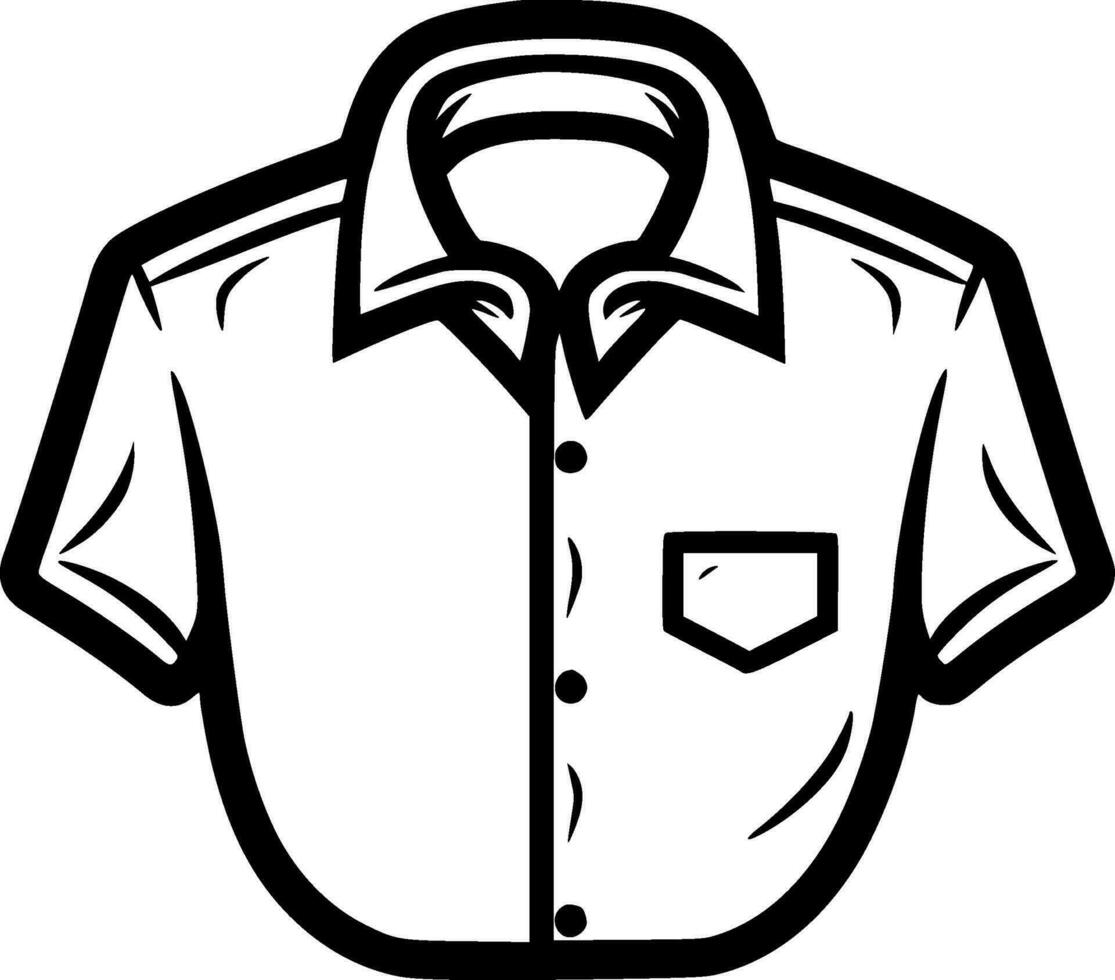 Shirt - High Quality Vector Logo - Vector illustration ideal for T-shirt graphic