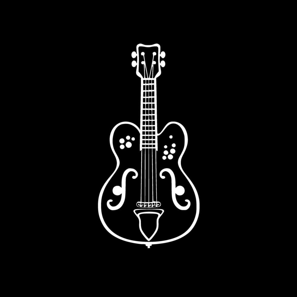 Music - Minimalist and Flat Logo - Vector illustration