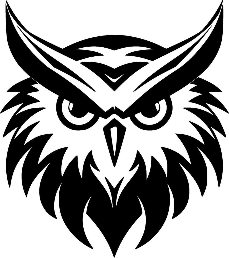 Owl - High Quality Vector Logo - Vector illustration ideal for T-shirt graphic